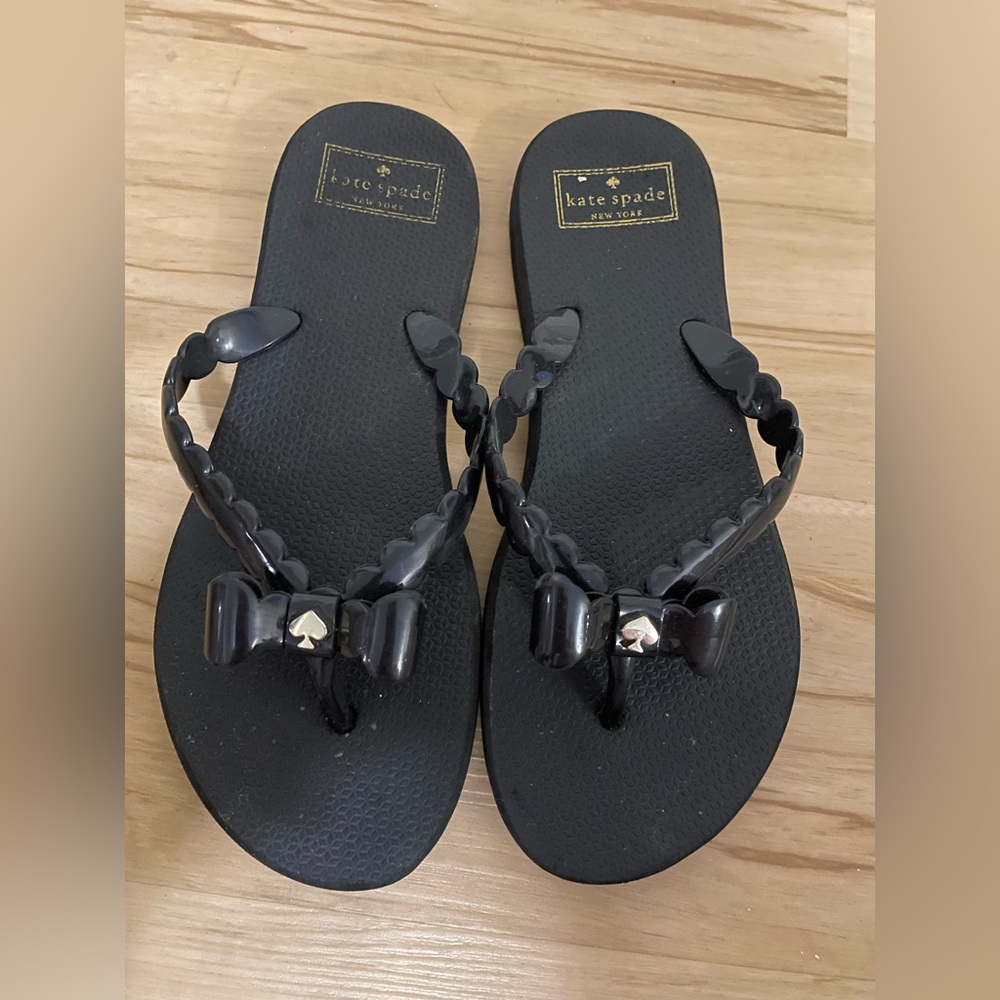 Kate Spade Charm Flip Flops